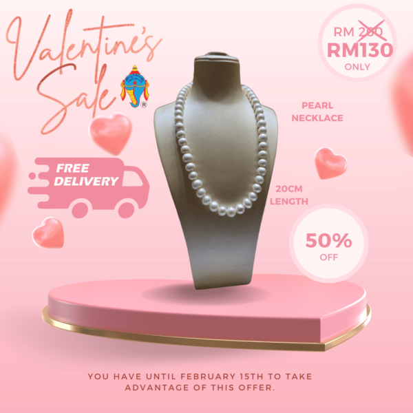 Valentine's Sale - Pearl Necklace - Image 2