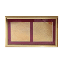 Aboorvass 2 In 1 Yantra ( Maha Sudarshana & Lakshmi Kubera)