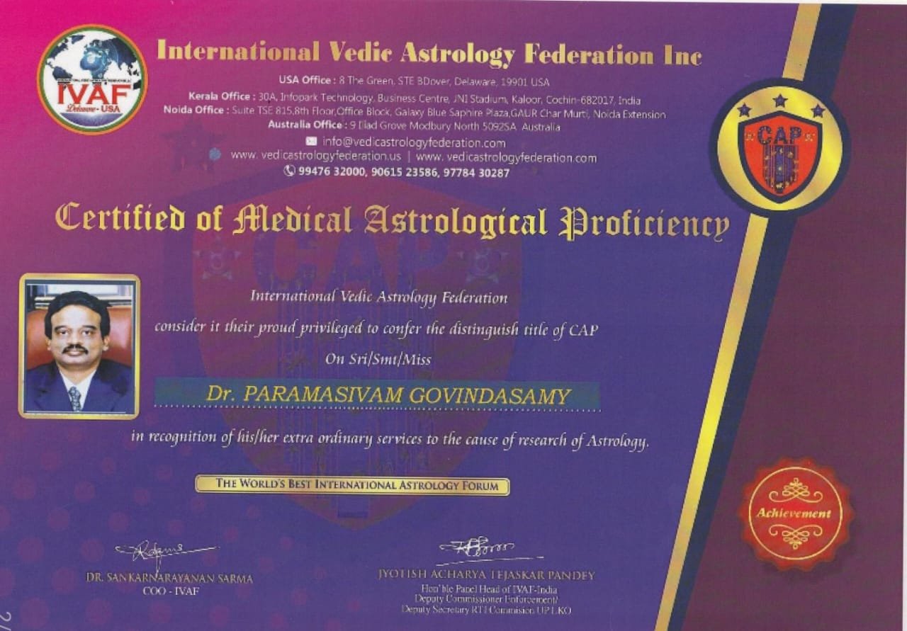 Certificate 1